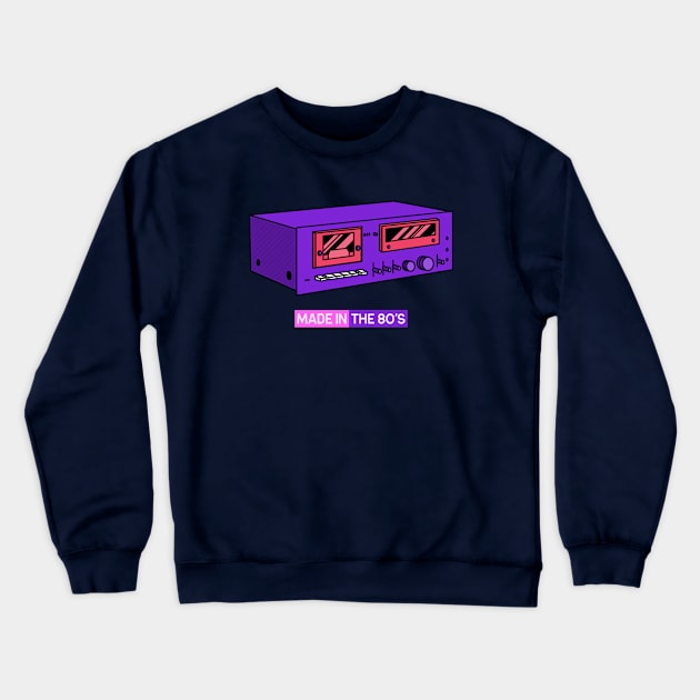 Made in the 80s - Vintage Retro Gift Crewneck Sweatshirt by WizardingWorld